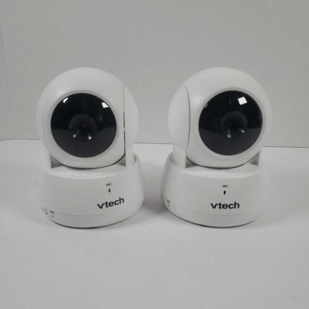 (2) VTech VM923 series video baby monitor cameras. Cameras And Power Adapters